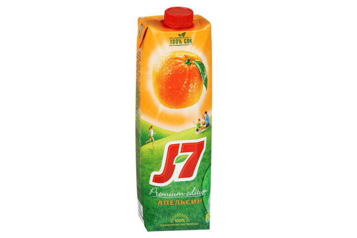 Сок J7 Апельсин